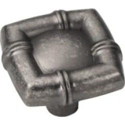 Hickory Hardware P3240-BGB Bridges 1 1/4" Square Cabinet Knob in Brushed Golden Brass
