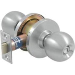 Deltana CL102EAC-32D 3" Round Shaped Privacy Door Knob in Satin Stainless Steel