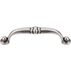 Top Knobs M483 Somerset 3 3/4" Center to Center Zinc Alloy Voss Cabinet Pull in Pewter Antique