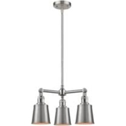 Innovations Lighting 207- Addison 19" Three Light Single Tier Chandelier