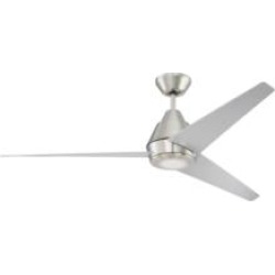 Craftmade ACA563 Acadian 3 Blades 56" Outdoor Ceiling Fan in Brushed Polished Nickel