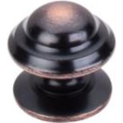 Top Knobs M1613 Britannia 1 3/8" Brass Mushroom Shaped Empress Cabinet Knob in Tuscan Bronze