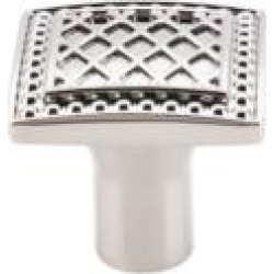 Top Knobs TK174 Trevi 1 1/4" Zinc Alloy Square Shaped Cabinet Knob