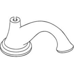 Moen 130998 Spout Kit for Savvy Double Handle Bathroom Sink Widespread Faucet Trim