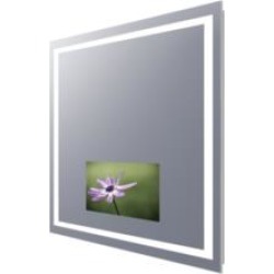 Electric Mirror INT-156-AV Integrity 36" - 66" Wall Mount Rectangular Lighted Mirror with 15" LED TV