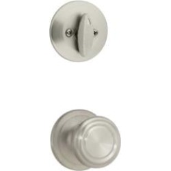 Kwikset 604CN Signature Cameron 2 5/8" Single Cylinder Interior Pack Knob Entry Set