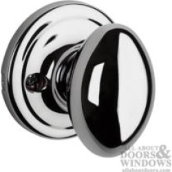 Kwikset 966L Signature Laurel 2 5/8" Single Cylinder Interior Pack Knob Entry Set