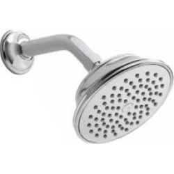 TOTO TS300AL61 Traditional Series A 5 3/8" 2.0 GPM Single-Function Round Showerhead