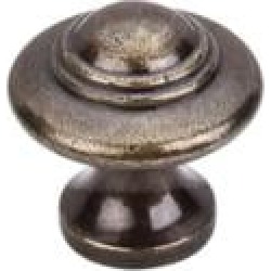 Top Knobs M16 Britannia 1 1/4" Brass Mushroom Shaped Ascot Cabinet Knob in German Bronze