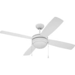 Craftmade LAV52MWW4-NRG Laval 4 Blades 52" Indoor Ceiling Fan in Matte White