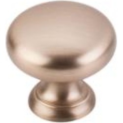 Top Knobs M1603 Somerset II 1 1/4" Brass Mushroom Shaped Cabinet Knob in Brushed Bronze