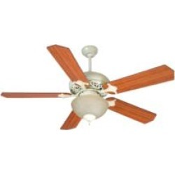 Craftmade K10723 Mia 5 Blades 52" Indoor Ceiling Fan with Fluorescent Light Kit in Cherry and Rosewood