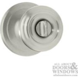 Kwikset 979CN Signature Cameron 2 5/8" Double Cylinder Interior Pack Knob Entry Set for Montara Handleset