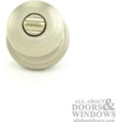 Kwikset 978CV Cove 2 5/8" Single Cylinder Interior Pack Knob Entry Set for Montara Handleset
