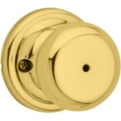 Kwikset CP730J Clear Pack Juno 2 1/4" Privacy Door Knob Set