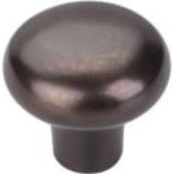 Top Knobs M1557 Aspen 1 3/8" Cast Bronze Round Shaped Cabinet Knob in Medium Bronze