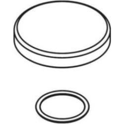 Moen 100250 Spout Cap Kit with O-Ring for Monticello Two Handle Kitchen Faucet in Chrome