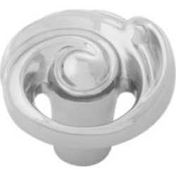 Belwith Keeler B072433 Amaranta 1 5/8" Solid Brass Designer Shaped Cabinet Knob