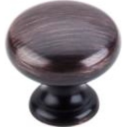 Top Knobs M1614 Normandy 1 1/4" Brass Mushroom Shaped Cabinet Knob in Tuscan Bronze