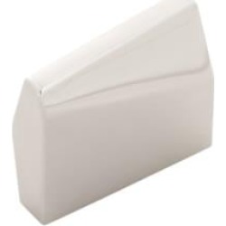 Belwith Keeler B077152 Veer 1 5/8" Zinc Designer Shaped Cabinet Knob