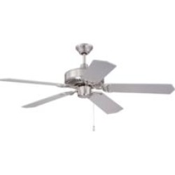 Craftmade K11293 Pro Energy Star 5 Blades 52" Indoor Ceiling Fan in Brushed Nickel