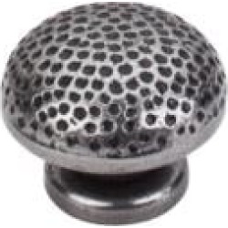 Top Knobs M49 Britannia 1 1/2" Iron Mushroom Shaped Warwick Cabinet Knob in Cast Iron