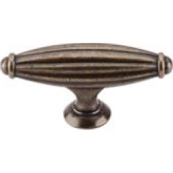 Top Knobs M150 Tuscany 2 5/8" Zinc Alloy T-Shaped Small Cabinet Knob in German Bronze