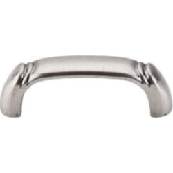 Top Knobs M188 Tuscany 2 1/2" Center to Center Zinc Alloy Dover Cabinet Pull in Pewter Antique
