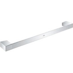 Grohe 40767000 Selection Cube 18 1/8" Wall Mount Towel Bar in Chrome