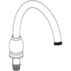 Moen 100230 Spout Assembly for Two Lever Handle Kitchen Faucet in Chrome