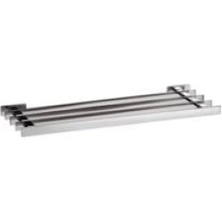 Cool Lines P944 Penthouse 22 1/2" Wall Mount Towel Rack/Shelf in Polished Stainless Steel
