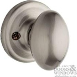 Kwikset 968L Signature Laurel 2 5/8" Interior Dummy Knob Entry Set