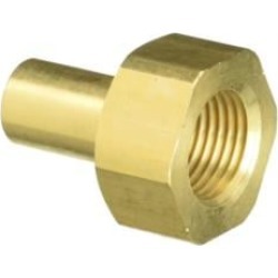 ROHL 9.03636 Perrin & Rowe 1/2 NTP to 5/8" Brass Connector Stop Valve