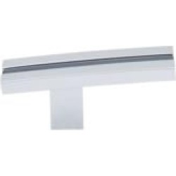 Top Knobs TK82 Sanctuary 2 5/8" Zinc Alloy Designer Shaped Inset Rail Cabinet Knob