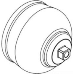 Moen 115051 Handle Hub for Single Handle Tub Shower