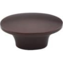 Top Knobs M1233 Dakota 1 1/2" Zinc Alloy Oval Shaped Cabinet Knob in Oil Rubbed Bronze