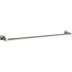 Valsan M6416CR Denver 25 1/2" Wall Mount Towel Rail in Chrome