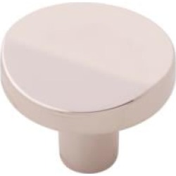 Belwith Keeler B077153 Veer 1 3/8" Zinc Round Shaped Cabinet Knob