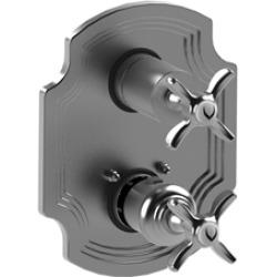 Rubinet 2QRVC Raven Temperature Control Valve with Built-In Stops & Two Way Diverter with Shut off