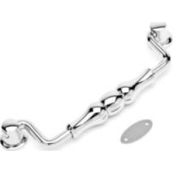 RK International CP-3704 5 3/4" Beaded Middle Hanging Cabinet Pull