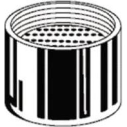 Moen 52611 Commercial 1.5 GPM Female Vandal Resistant Aerator in Chrome