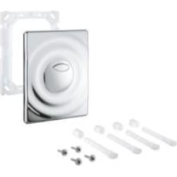 Grohe 42302000 Surf 6 1/8" Top Plate with Push Button in Matt Chrome