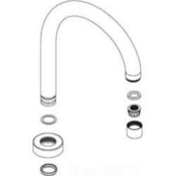 Moen 137521 Level Spout Assembly for Single Handle Kitchen Faucet in Chrome