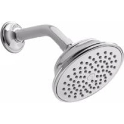 TOTO TS300A61 Traditional Series A 5 3/8" 2.5 GPM Single-Function Round Showerhead