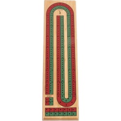 John N. Hansen Co. Classic Game Collection 2 Track Color Cribbage Board Game John N. Hansen Co. GameStop