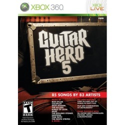 Guitar Hero 5 (Game Only) Pre-owned Xbox 360 Games Activision GameStop