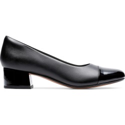 Clarks Marilyn Sara - Women's Footwear Shoes Heels Low-Mid - Black found on MODAPINS