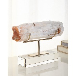 Gallery-Displayed Selenite Log