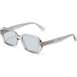 'Limone' acetate square sunglasses