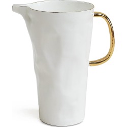 Fine bone china water jug - Gold